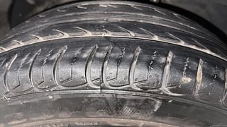 Used 2014 Ford EcoSport Titanium 1.5 Ti-VCT AT Petrol Automatic tyres LEFT FRONT TYRE TREAD VIEW