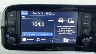 Used 2021 Hyundai Grand i10 Nios Sportz AMT 1.2 Kappa VTVT Petrol Automatic top_features Touch screen infotainment system