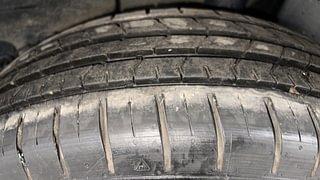 Used 2023 Tata Punch Accomplished Dazzle Pack MT Petrol Manual tyres LEFT REAR TYRE TREAD VIEW