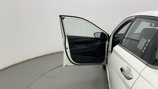 Used 2021 Hyundai New i20 Asta (O) 1.0 Turbo DCT Petrol Automatic interior LEFT FRONT DOOR OPEN VIEW