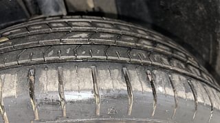 Used 2023 Tata Punch Accomplished Dazzle Pack MT Petrol Manual tyres LEFT FRONT TYRE TREAD VIEW