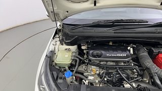 Used 2021 Hyundai New i20 Asta (O) 1.0 Turbo DCT Petrol Automatic engine ENGINE RIGHT SIDE HINGE & APRON VIEW