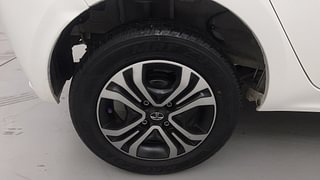 Used 2023 Tata Tiago Revotron XZ Plus CNG Petrol+cng Manual tyres RIGHT REAR TYRE RIM VIEW