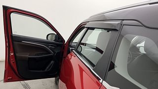 Used 2022 Maruti Suzuki Brezza ZXI Dual Tone Petrol Manual interior LEFT FRONT DOOR OPEN VIEW