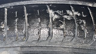 Used 2021 Hyundai New i20 Asta (O) 1.0 Turbo DCT Petrol Automatic tyres LEFT FRONT TYRE TREAD VIEW