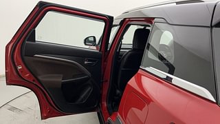 Used 2022 Maruti Suzuki Brezza ZXI Dual Tone Petrol Manual interior LEFT REAR DOOR OPEN VIEW