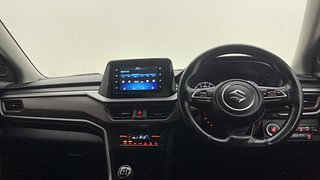 Used 2022 Maruti Suzuki Brezza ZXI Dual Tone Petrol Manual interior DASHBOARD VIEW