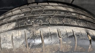 Used 2023 Tata Punch Accomplished Dazzle Pack MT Petrol Manual tyres RIGHT REAR TYRE TREAD VIEW