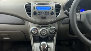 Used 2011 Hyundai i10 Sportz 1.2 AT Kappa2 Petrol Automatic interior MUSIC SYSTEM & AC CONTROL VIEW