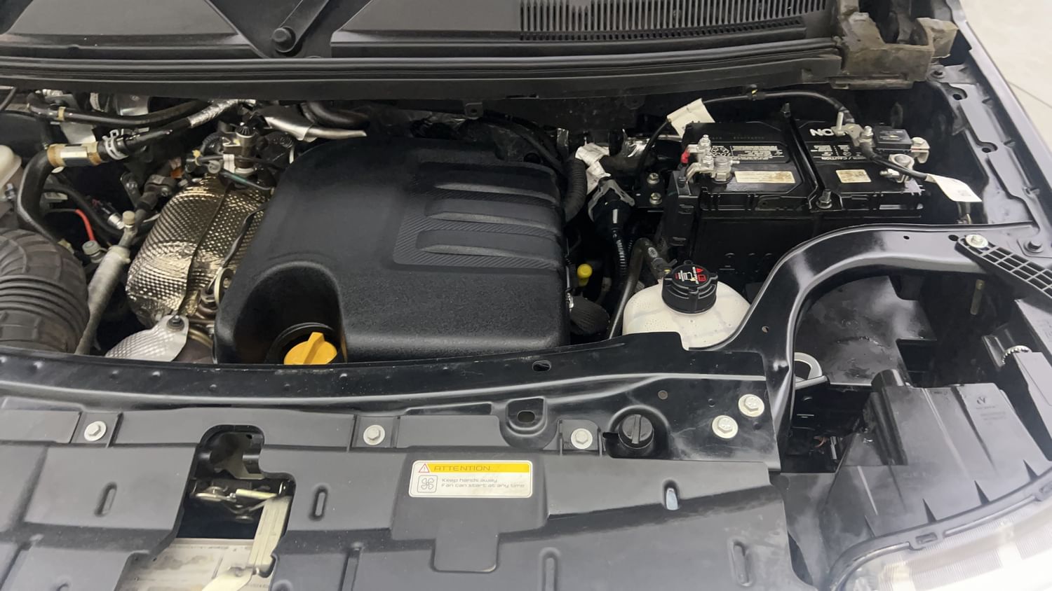 New Mahindra Bolero Neo engine ENGINE LEFT SIDE VIEW