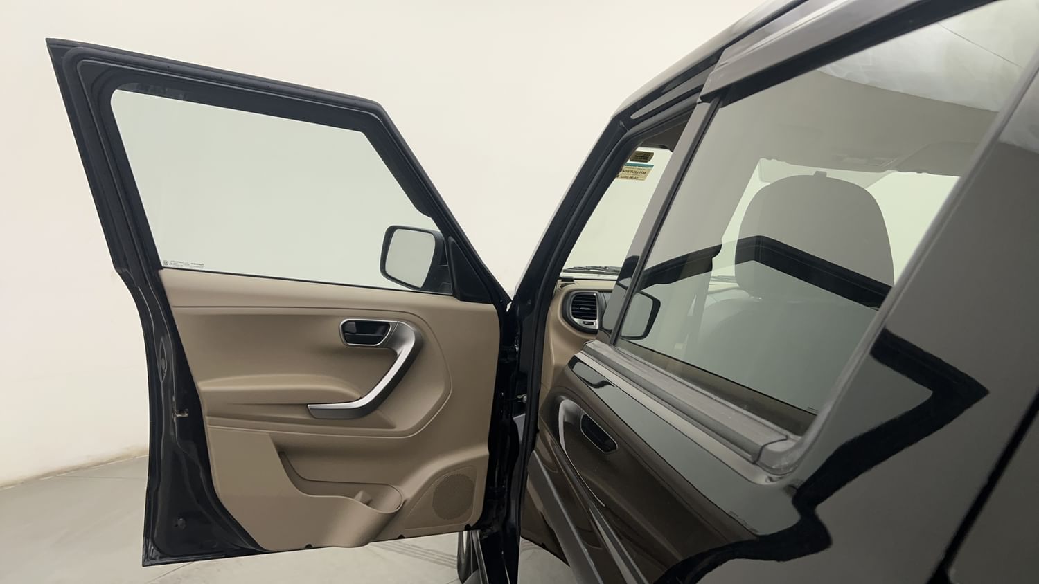 New Mahindra Bolero Neo interior LEFT FRONT DOOR OPEN VIEW