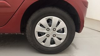 Used 2011 Hyundai i10 Sportz 1.2 AT Kappa2 Petrol Automatic tyres LEFT REAR TYRE RIM VIEW