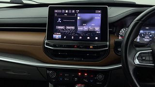 Used 2023 Jeep Compass Limited (O) 1.4 Petrol DCT Petrol Automatic interior MUSIC SYSTEM & AC CONTROL VIEW