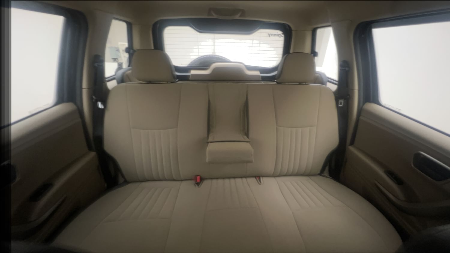 New Mahindra Bolero Neo interior REAR SEAT CONDITION VIEW