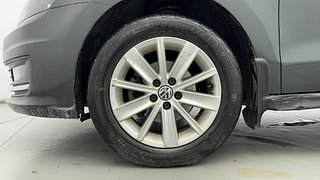 Used 2017 volkswagen Vento 1.2L Highline Petrol AT Petrol Automatic tyres LEFT FRONT TYRE RIM VIEW
