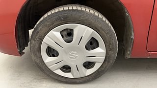 Used 2016 Maruti Suzuki Wagon R 1.0 VXI AMT Petrol Automatic tyres LEFT FRONT TYRE RIM VIEW