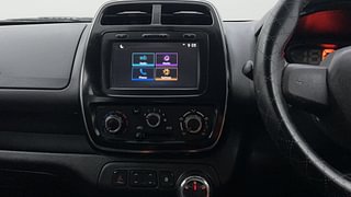 Used 2019 Renault Kwid [2015-2019] 1.0 RXT AMT Opt Petrol Automatic interior MUSIC SYSTEM & AC CONTROL VIEW