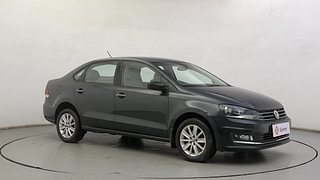 Used 2017 volkswagen Vento 1.2L Highline Petrol AT Petrol Automatic exterior RIGHT FRONT CORNER VIEW