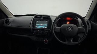 Used 2017 Renault Kwid [2015-2019] 1.0 RXT AMT Petrol Automatic interior DASHBOARD VIEW