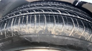 Used 2021 Hyundai New Santro 1.1 Sportz MT Petrol Manual tyres LEFT FRONT TYRE TREAD VIEW