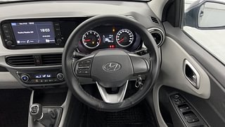 Used 2022 Hyundai Grand i10 Nios Sportz 1.2 Kappa VTVT CNG Petrol+cng Manual interior STEERING VIEW