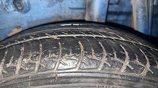 Used 2016 Maruti Suzuki Celerio ZXI Petrol Manual tyres LEFT REAR TYRE TREAD VIEW