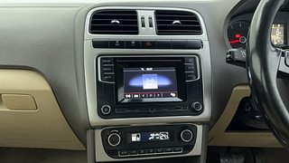 Used 2017 volkswagen Vento 1.2L Highline Petrol AT Petrol Automatic interior MUSIC SYSTEM & AC CONTROL VIEW