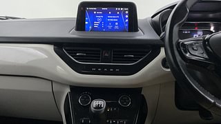 Used 2021 Tata Nexon XZ Plus S Petrol Manual interior MUSIC SYSTEM & AC CONTROL VIEW