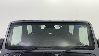 Used 2021 Mahindra Thar LX 4 STR Hard Top Petrol MT 4WD Petrol Manual exterior FRONT WINDSHIELD VIEW