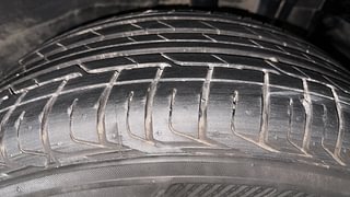 Used 2021 Tata Nexon XZ Plus S Petrol Manual tyres LEFT REAR TYRE TREAD VIEW