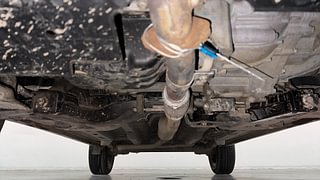 Used 2021 Tata Nexon XZ Plus S Petrol Manual extra FRONT LEFT UNDERBODY VIEW