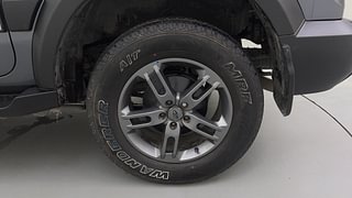 Used 2021 Mahindra Thar LX 4 STR Hard Top Petrol MT 4WD Petrol Manual tyres LEFT REAR TYRE RIM VIEW