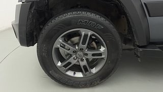 Used 2021 Mahindra Thar LX 4 STR Hard Top Petrol MT 4WD Petrol Manual tyres LEFT FRONT TYRE RIM VIEW