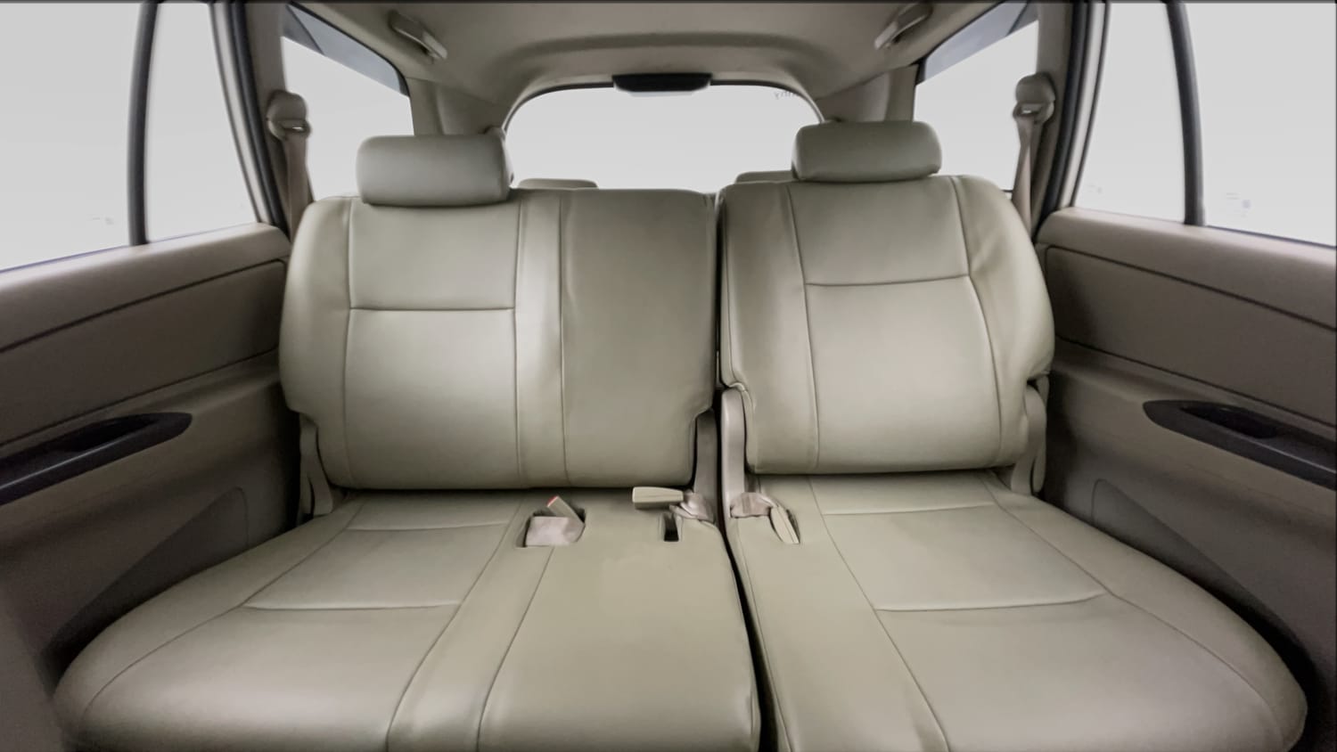 New Toyota Innova interior REAR SEAT CONDITION VIEW