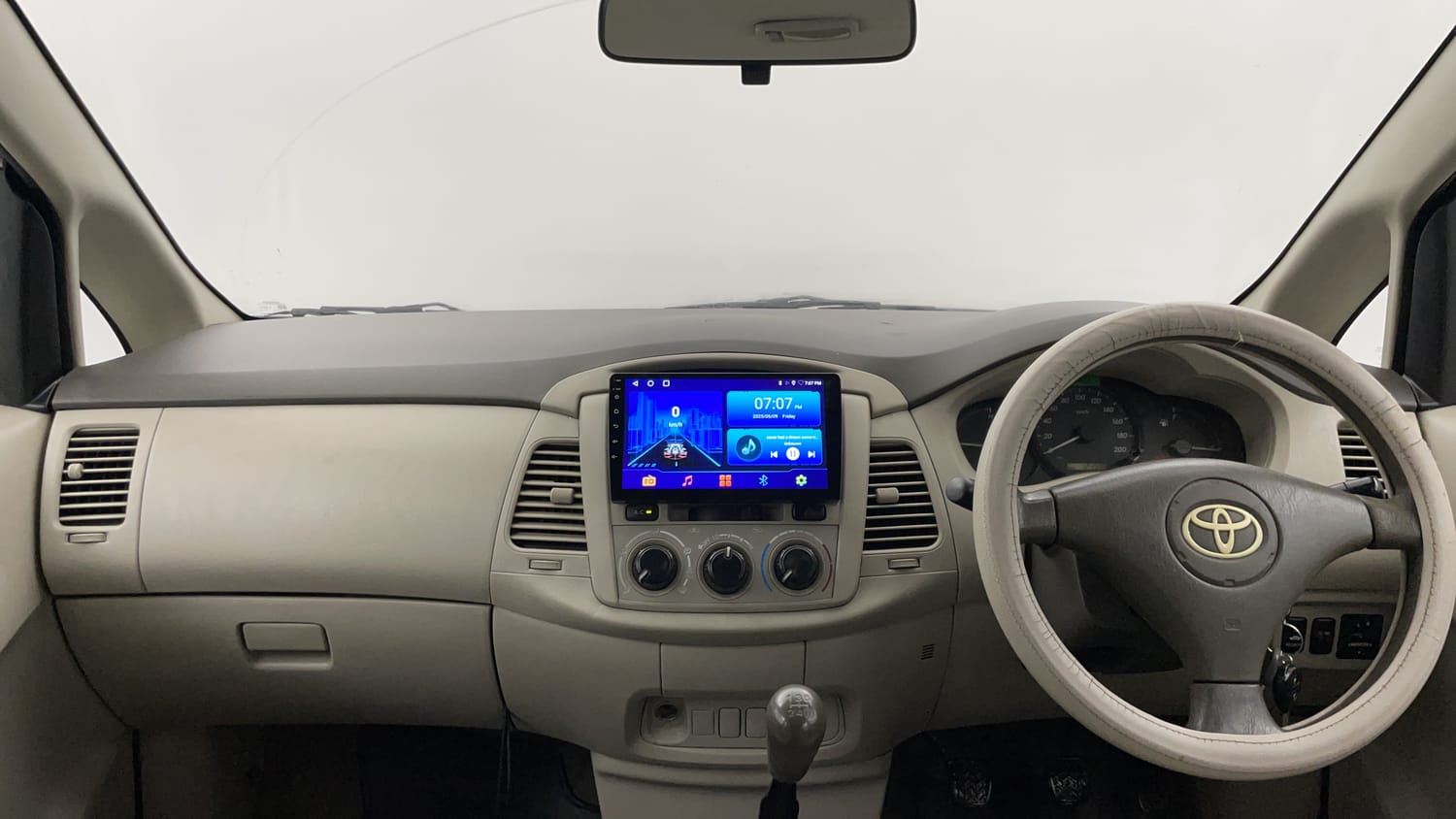 New Toyota Innova interior DASHBOARD VIEW