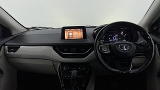Used 2023 Tata Nexon XZA Plus Dual Tone Roof Optional Diesel AMT Diesel Automatic interior DASHBOARD VIEW