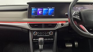 Used 2021 Mahindra XUV700 AX 7 Petrol AT Luxury Pack 7 STR Petrol Automatic interior MUSIC SYSTEM & AC CONTROL VIEW
