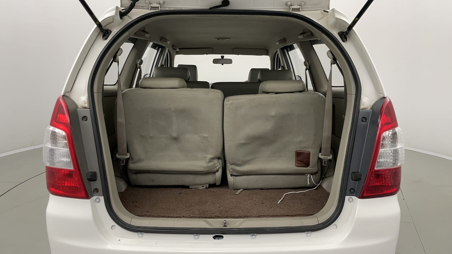 New Toyota Innova interior DICKY INSIDE VIEW