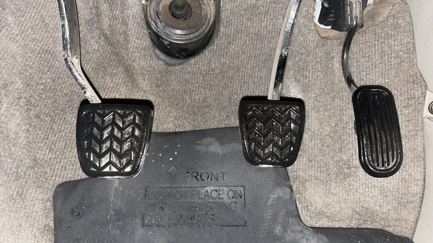 New Toyota Innova interior PEDALS VIEW