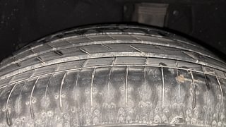 Used 2021 Mahindra XUV700 AX 7 Petrol AT Luxury Pack 7 STR Petrol Automatic tyres LEFT REAR TYRE TREAD VIEW