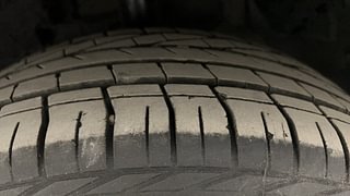 Used 2022 Tata Nexon XZ Plus (HS) Petrol Manual tyres LEFT FRONT TYRE TREAD VIEW