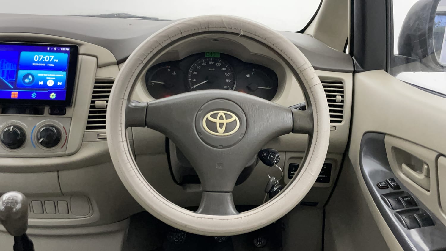 New Toyota Innova interior STEERING VIEW