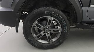 Used 2021 Mahindra Thar LX 4 STR Hard Top Petrol MT 4WD Petrol Manual tyres RIGHT REAR TYRE RIM VIEW