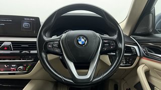 Used 2018 BMW 5 Series [2017-2021] 520d Luxury Line Diesel Automatic interior STEERING VIEW