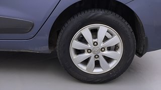 Used 2015 Hyundai Xcent S 1.1 CRDi (O) Diesel Manual tyres LEFT REAR TYRE RIM VIEW