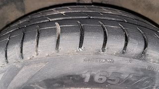 Used 2015 Hyundai Xcent S 1.1 CRDi (O) Diesel Manual tyres LEFT FRONT TYRE TREAD VIEW