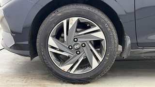 Used 2022 Hyundai New i20 Asta (O) 1.2 MT Petrol Manual tyres LEFT FRONT TYRE RIM VIEW