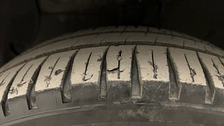 Used 2014 Hyundai Xcent S (O) Petrol Petrol Manual tyres LEFT FRONT TYRE TREAD VIEW