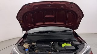 Used 2021 Kia Sonet HTX 1.0 iMT Petrol Manual engine ENGINE & BONNET OPEN FRONT VIEW