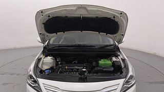 Used 2016 Hyundai Fluidic Verna 4S [2015-2018] 1.6 VTVT SX Petrol Manual engine ENGINE & BONNET OPEN FRONT VIEW